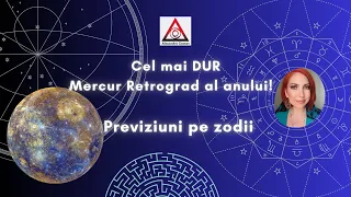 Cel mai DUR Mercur Retrograd al anului! Previziuni pentru zodii | Alexandra Coman