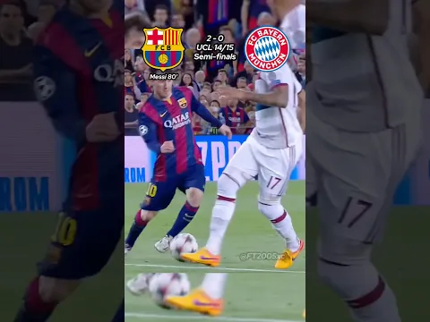 Barcelona vs Bayern UCL 14/15