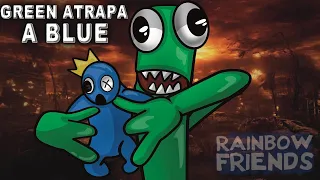BLUE SE ENFRENTA SOLO A LOS DEMAS RAINBOW FRIENDS