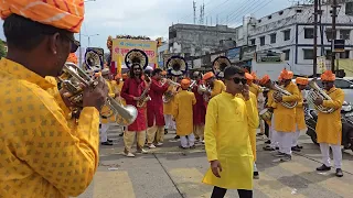 Govinda aala re aala.International Vishal brass band party Jabalpur live performance @pyarabachapan 