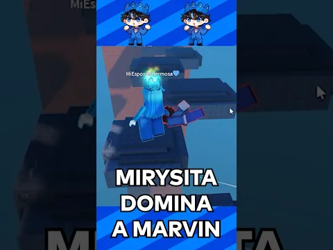 Mirysita domina a Marvin😳 #roblox #humor #robloxshorts  #robloxgames