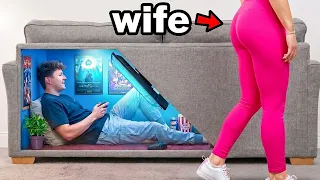 I Built the World's Smallest Gaming Rooms!
