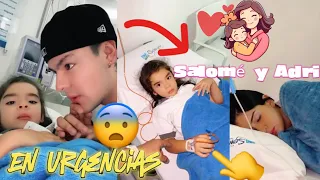 Los feria Adri y Salomé amanecieron en el hospital por esta razón 😥🫶🏼🥰🥹😱