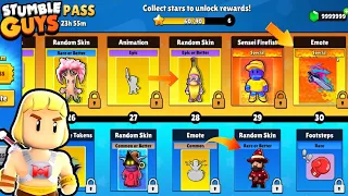 Stumble guys New March Stumble pass 🤩 | Free skins, New Special Emote Update 0.66 | He-man Trailer