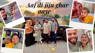 Aaj Di Jiju ghar aaye, surprise fail hogya😄 | Rao Dipesh |