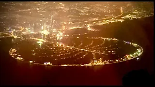 Dubai skyline -  from my return flight