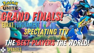 Watching TTV In Grand Finals EURAT Tournament *Best Players In The World* - Pokémon Unite