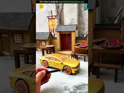 Modifying A Dirty Toy Car Into Golden Car 😍| Viral Gadgets, Smart Appliances, Kitchen Utensils/ Home