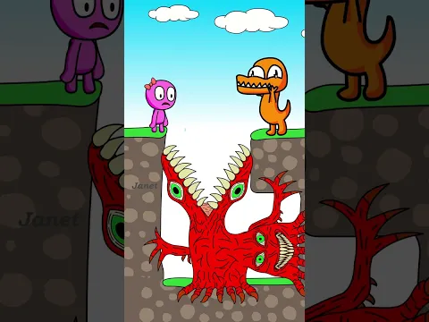 Blue saves his baby Pink | Rainbow Friends Funny Animation😅 #shorts #animation #story