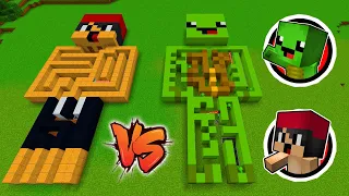 IKKY LABYRINTH vs. DENDY LABYRINTH in Minecraft!