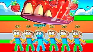 Evolui de Noobini Pizzanini a Strawberry Elephant
