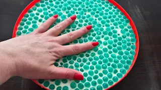 Making Oobleck Slime with Orbeez - Satisfying Slime ASMR