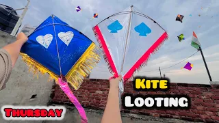 Kites looting patang looti aaj mast mast 😍🪁