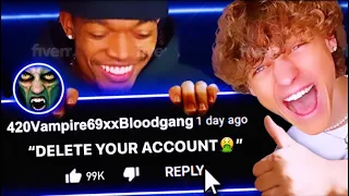 REACTING TO HATE COMMENTS ABOUT US!!