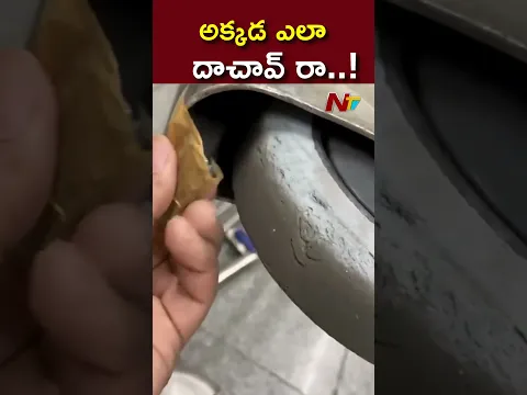 భలే ప్లాన్ చేసాడు.. కానీ దొరికిపోయాడు.! | Ntv
