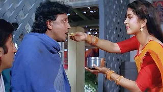 खाने के लिए हाथ नहीं उठ रहा - मिथुन का दर्दनाक अंतिम सीन | Mithun Chakraborty | Juhi Chawla | Climax