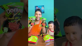 تحدي الشطة مع ابن اختي طاطا علي 500جنيه🔥🔥😱