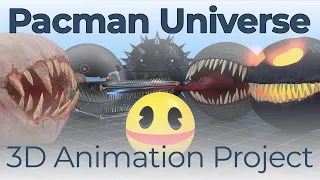 Pacman Universe – Unexpected Moments in 3D Animation