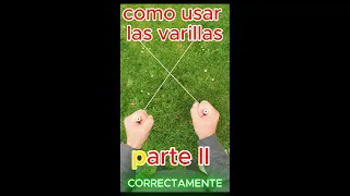 Uso de las Varillas de RADIESTESIA correctamente para buscar agua para un #pozos #artesanato #funny