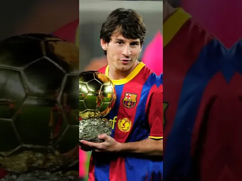 sueño cuando era pequeño sin preocupación en el corazon (Messi)