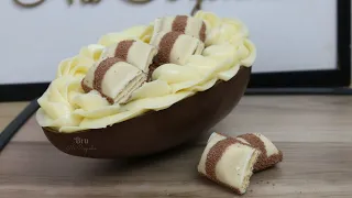 OVO DE COLHER KINDER BUENO - OVO DE PÁSCOA KINDER BUENO - PÁSCOA 2022 |  Bru na Cozinha |