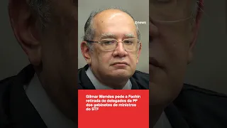 Gilmar Mendes pede a Fachin retirada de delegados da PF dos gabinetes de ministros do STF
