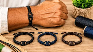 La pulsera de hombre más fácil y elegante que verás hoy