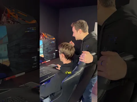 Je casse l'écran de Gauthier ?! #corsair #ecran #gaming #shorts
