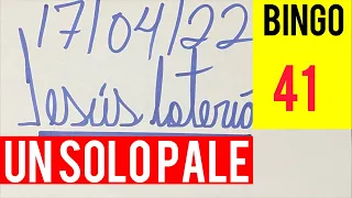 NUMEROS PARA HOY 17/04/2022 DE ABRIL PARA TODAS LAS LOTERÍA