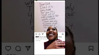 I love the honesty in these letters 😂😩 #kidsbelike #reactionvids #funnycomments #prayers