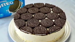 OREO Cheesecake Ice Cream beautifully arranged オレオがきれいにならんだ チーズケーキ アイスクリーム