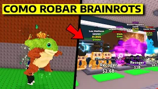Las MEJORES formas de ROBAR FACIL en STEAL A BRAINROT "Tips Y Consejos"