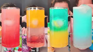 최고의 음료 꿀조합부터 최악의 조합까지⭐ 랜덤 음료수 원샷 먹방 모음 ASMR Drinking Sound