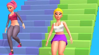 Dance Stairs Race -  Android/iOS Gameplay Walkthrough - Part 1