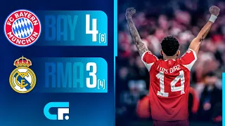 ✅ Con un GOLAZO de LUCHO DÍAZ, BAYERN MÚNICH ELIMINÓ al REAL MADRID y jugará las SEMIS de CHAMPIONS