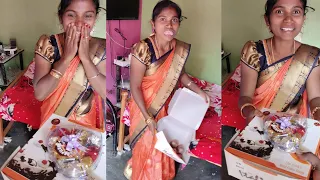 Pavi Birthday Prank Epic Reaction |என்னல இது Cake 🍰 உள்ள இல்ல 😂😂
