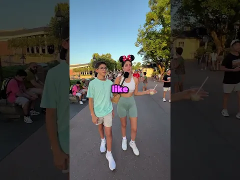 Don’t talk in the mic at Disney World!
