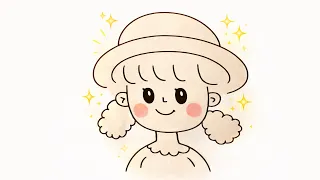 Cómo Dibujar Una Niña Paso A Paso  Dibujo Fácil De Niña