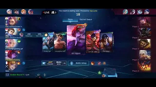 🔴CHOU 2500 MATCHES PUSH LIVE‼️🤓 - Mobile Legends : Bang Bang | San Moba Gaming