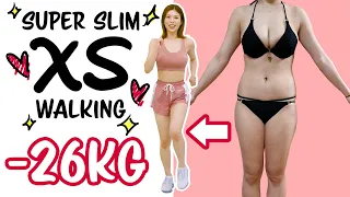 [皮下脂肪・内臓脂肪] 26キロ痩せたダイエット方法🔥部屋で歩くだけ
