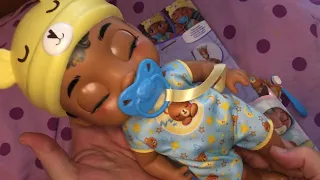 Unboxing Baby Alive Snoozer Bear Sleeping Pacifier Doll