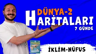 Dünya iklimler ve nüfus harita bilgisi çalışması 📌2026 GÜN2  (Kodlamalarla)