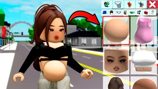 COMO COLOCAR A BARRIGA DE GRÁVIDA NO BROOKHAVEN! (Terminando Namoro das pessoas)