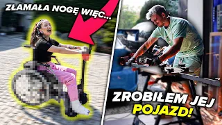 ZBUDOWAŁEM JEJ POJAZD NIESPODZIANKĘ! *35km/h*