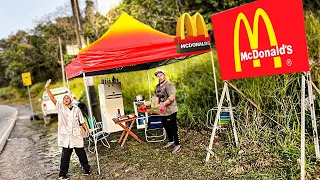 ABRIMOS UM MC DONALD'S NA ESTRADA
