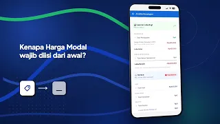 Kamu bisa lihat sendiri tren pendapatan dan pengeluarannya loh.