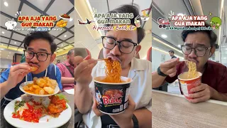 makan di pesawat batik air, kereta api manahan, & pagi sore cipete🍝🍜🥘