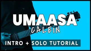 Umaasa - Calein Intro + Solo Guitar Tutorial (WITH TAB)