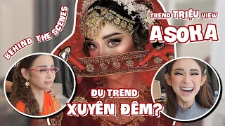 BEHIND THE SCENES - Đu trend XUYÊN ĐÊM cùng Thư Đan Nguyễn | Thu Dan Vlog