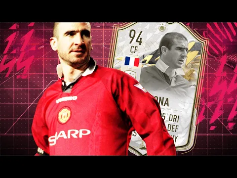 RECREATING THE ICONIC ERIC CANTONA CHIP IN FIFA 22!